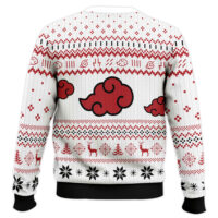 Hooktab White Christmas Akatsuki Shippuden Ugly Christmas Sweater