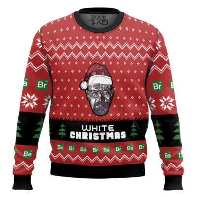 White Christmas Breaking Bad Ugly Christmas Sweater
