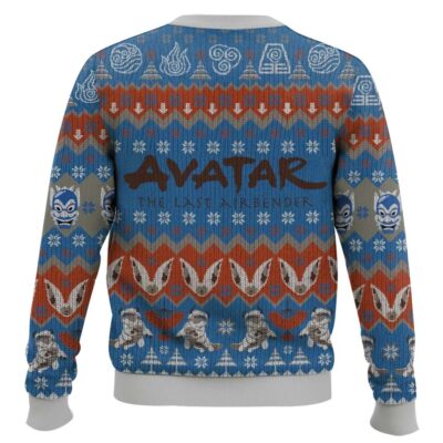 Hooktab White Lotus Avatar The Last Airbender Ugly Christmas Sweater