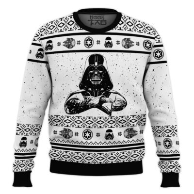 White Snow Darth Vader Star Wars Ugly Christmas Sweater