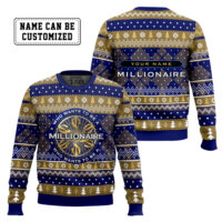 Hooktab Who Want To Be A Millionaire Ugly Christmas Sweater