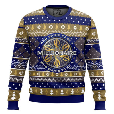 Who Want To Be A Millionaire Ugly Christmas Sweater
