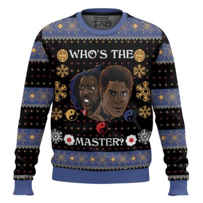 Whose The Master The Last Dragon Ugly Christmas Sweater