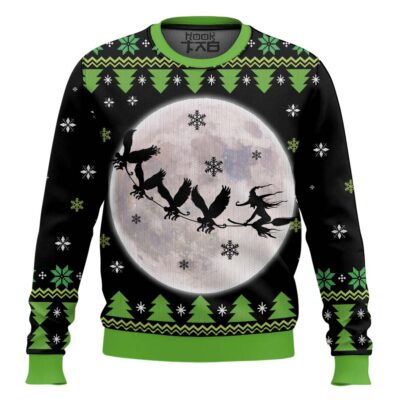 Wicked The Musical Ugly Christmas Sweater