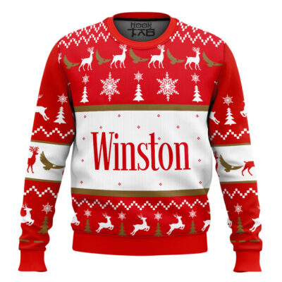 winston cigarettes Ugly Christmas Sweater