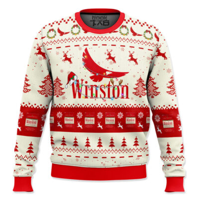 winston cigarettes Ugly Christmas Sweater