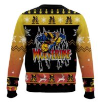 Hooktab Wolverine Marvel Ugly Christmas Sweater