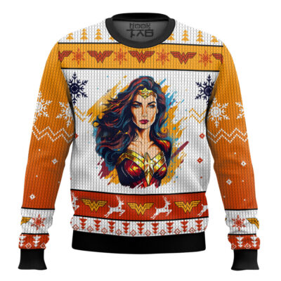 Wonder Woman Ugly Christmas Sweater