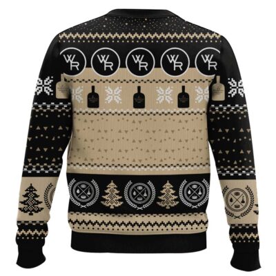 Hooktab Woodford Reserve Bourbon Whisky Ugly Christmas Sweater