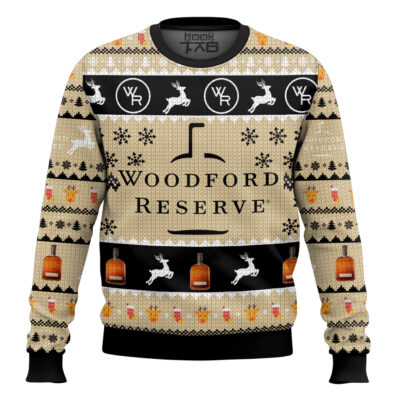 Woodford Reserve Reindeer Ugly Christmas Sweater