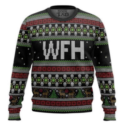 Work From Home Ugly Christmas Sweater