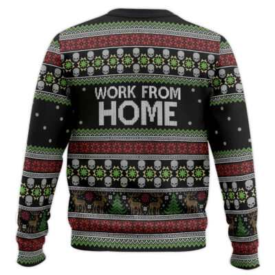 Hooktab Work From Home Ugly Christmas Sweater