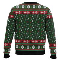 Hooktab Xmas Awesome Firefighter Ugly Christmas Sweater