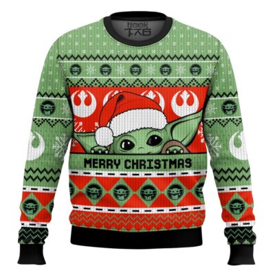 Xmas Baby Yoda Starwars Ugly Christmas Sweater
