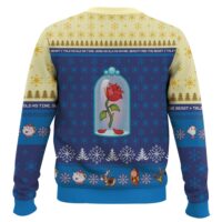 Hooktab Xmas Beauty And The Beast Disney Ugly Christmas Sweater