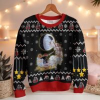 Hooktab Xmas Carriage Star Wars Ugly Christmas Sweater