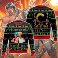 Hooktab Xmas Contra-ssic Contra Ugly Christmas Sweater