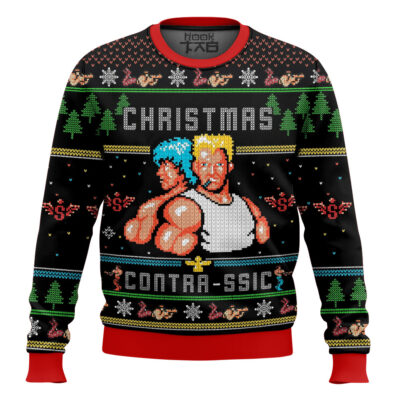 Xmas Contra-ssic Contra Ugly Christmas Sweater