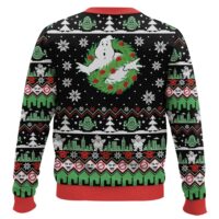 Hooktab Xmas Ghost Ghostbusters Ugly Christmas Sweater