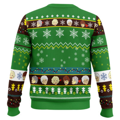 Hooktab Xmas Gift The Golden Girls Ugly Christmas Sweater