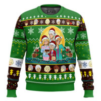 Hooktab Xmas Gift The Golden Girls Ugly Christmas Sweater