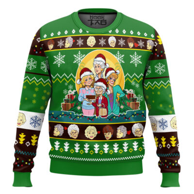 Xmas Gift The Golden Girls Ugly Christmas Sweater