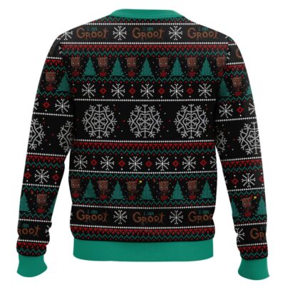 Hooktab Xmas Groot Marvel Ugly Christmas Sweater