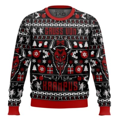 Xmas Gruss Vom Krampus Ugly Christmas Sweater