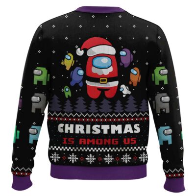 Hooktab Xmas Is Among Us Ugly Christmas Sweater