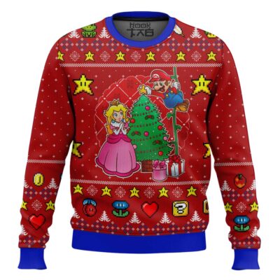 Xmas Moment Mario Bros Ugly Christmas Sweater