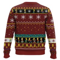 Hooktab Xmas Moment The Simpson Family Ugly Christmas Sweater