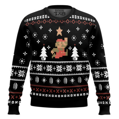 Xmas Night Super Mario Ugly Christmas Sweater