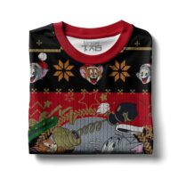 Hooktab Xmas Surprise! Tom And Jerry Ugly Christmas Sweater