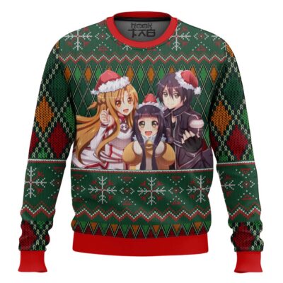 Xmas Sword Art Online Ugly Christmas Sweater
