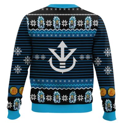Hooktab Xmas Vegeta Dragon Ball Ugly Christmas Sweater