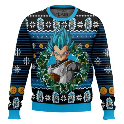 Xmas Vegeta Dragon Ball Ugly Christmas Sweater