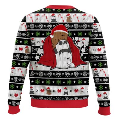 Hooktab Xmas We Bare Bear Ugly Christmas Sweater