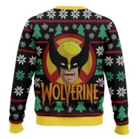 Hooktab Xmas Wolverine Ugly Christmas Sweater