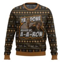 Hooktab Ya Done Messed Up Aaron Key And Peele Ugly Christmas Sweater