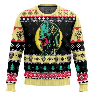 Yautja Predator Alien Ugly Christmas Sweater
