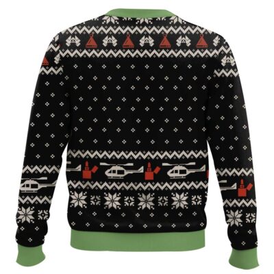 Hooktab Yippe Ki-Yay Mother Fxcker Die Hard Ugly Christmas Sweater