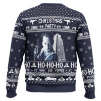 Hooktab Yippee Ki Yay Christmas Die Hard Ugly Christmas Sweater