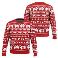 Hooktab Yippee Ki Yay Ho-Ho-Ho Die Hard Ugly Christmas Sweater