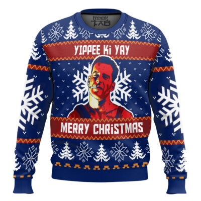 Yippee Ki Yay Merry Christmas Die Hard Ugly Christmas Sweater