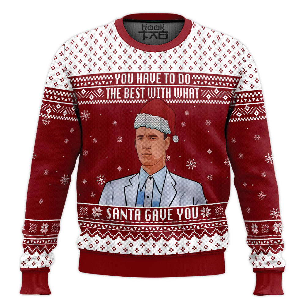 Hooktab You Have To Do What The Best Forrest Gump Ugly Christmas Sweater Hooktab You Have To Do What The Best Forrest Gump Ugly Christmas Sweater
