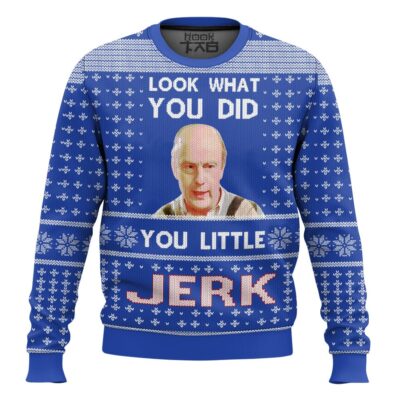 You Little Jerk Home Alone Ugly Christmas Sweater