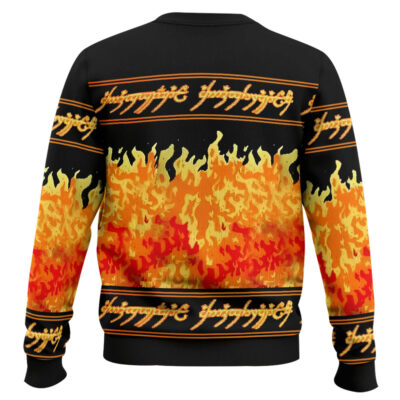 Hooktab You Shall Not Pass The Lord Of The Rings Ugly Christmas Sweater