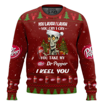 You Take My Dr Pepper I Keel You Ugly Christmas Sweater