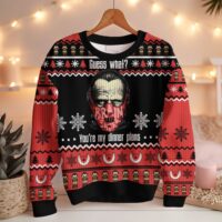 Hooktab You're My Dinner Plans Hannibal Ugly Christmas Sweater