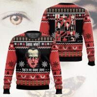 Hooktab You're My Dinner Plans Hannibal Ugly Christmas Sweater